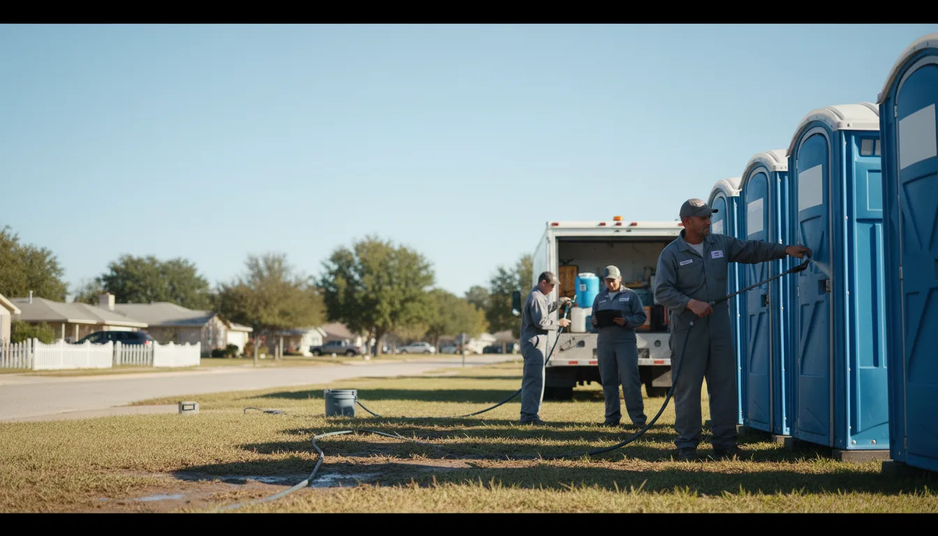Long-Term Portable Toilet Rental in Goodman, WI near me